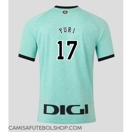 Camisa de time de futebol Athletic Bilbao Yuri Berchiche #17 Replicas 3º Equipamento 2025-26 Manga Curta Camisa de time de futebol Athletic Bilbao Yuri Berchiche #17 Replicas 3º Equipamento 2025-26 Manga Curta